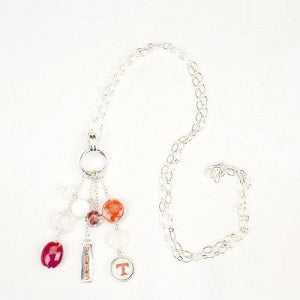 Tennessee Vols --- Cluster Necklace