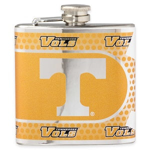 Tennessee Vols --- Stainless Steel Flask