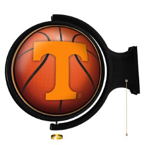 Tennessee Vols (basketball) --- Original Round Rotating Lighted Wall Sign