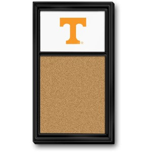 Tennessee Vols (black) --- Cork Note Board