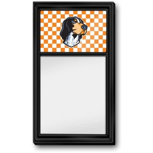Tennessee Vols (checkerboard) --- Dry Erase Note Board