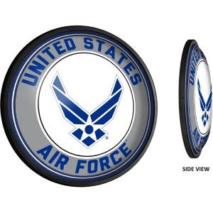 US Air Force --- Round Slimline Lighted Wall Sign