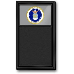 US Air Force (black-silver-seal) --- Chalk Note Board