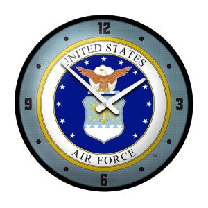 US Air Force (seal) --- Modern Disc Wall Clock