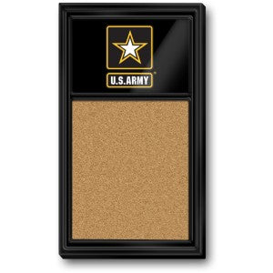 US Army (black) --- Cork Note Board