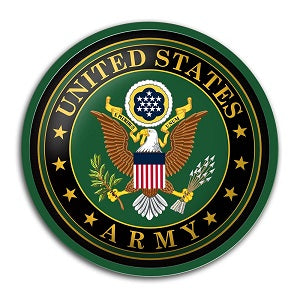 US Army (green) --- Modern Disc Wall Sign