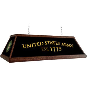 US Army (historical mark) --- Premium Wood Pool Table Light