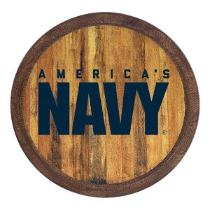 US Navy --- Faux Barrel Top Sign