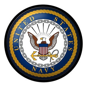 US Navy --- Modern Disc Wall Sign