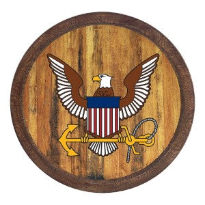 US Navy (eagle) --- Faux Barrel Top Sign