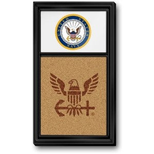 US Navy (seal) --- Dual Logo Cork Note Board